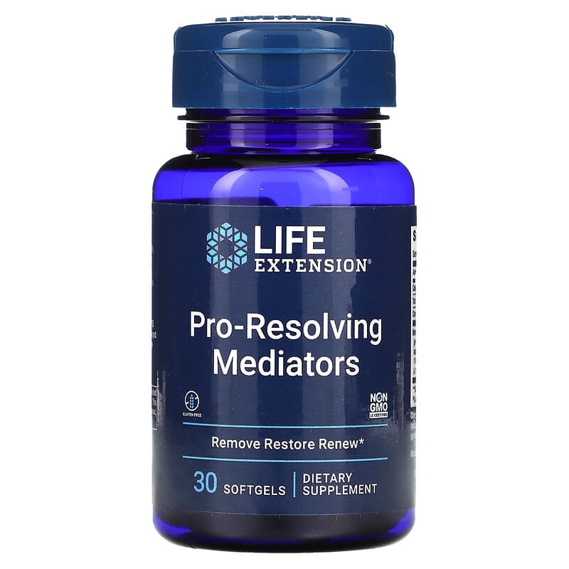 Life Extension Pre-Resolving Mediators 30 Softgels 3 Life Extension Pre-Resolving Mediators 30 Softgels 737870222330