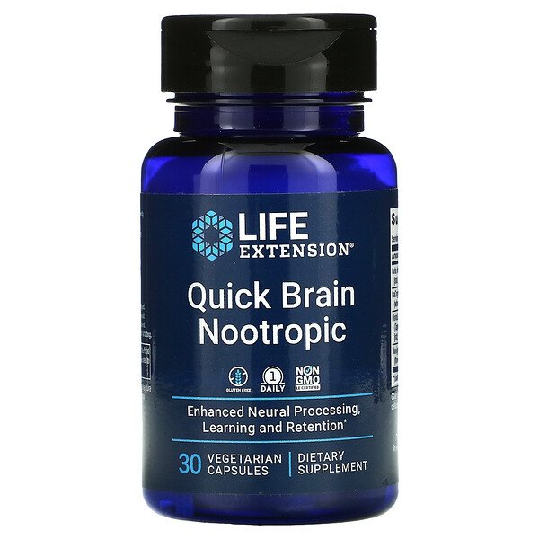 Mua Life Extension Quick Brain Nootropic 30 viên giảm giá rẻ Hà nội TPHCM