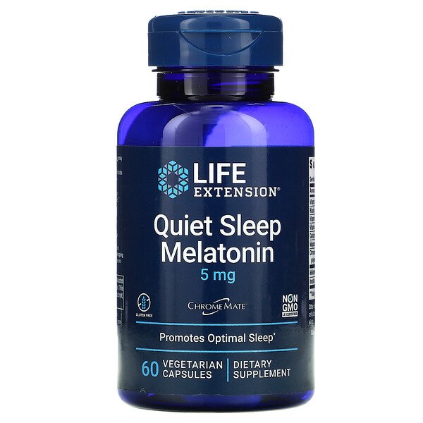 Mua Life Extension Quiet Sleep Melatonin 5 mg 60 viên giảm giá rẻ Hà nội TPHCM