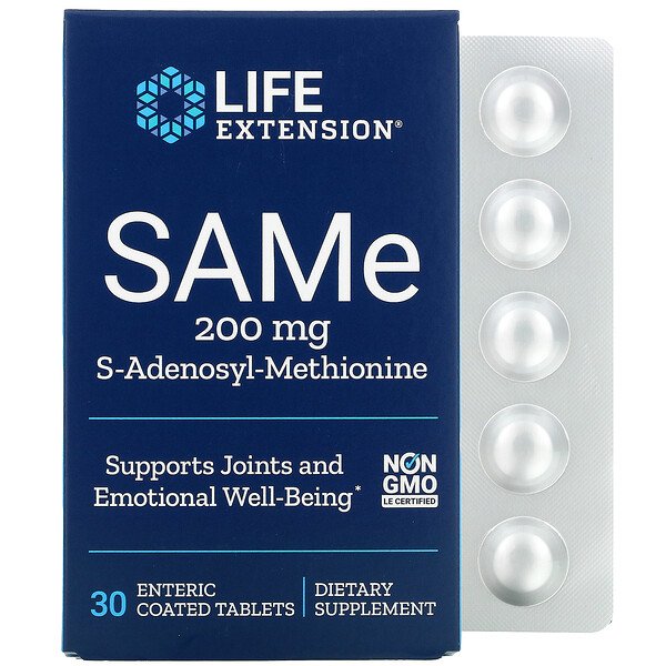 Mua Life Extension SAMe S-Adenosyl-Methionine 200 mg 30 Enteric Coated viên giảm giá rẻ Hà nội TPHCM