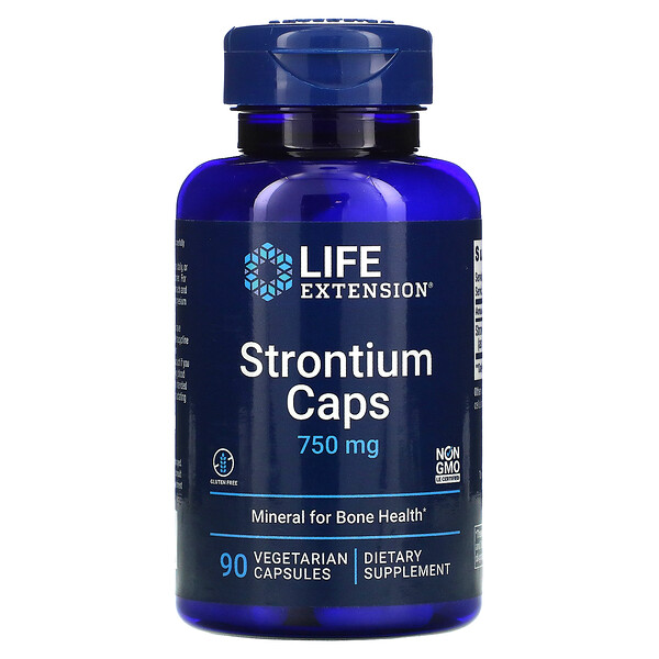 Mua Life Extension Strontium Caps 750 mg 90 viên giảm giá rẻ Hà nội TPHCM
