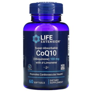 Mua Life Extension Super-Absorbable CoQ10 100 mg 60 Softgels giảm giá rẻ Hà nội TPHCM