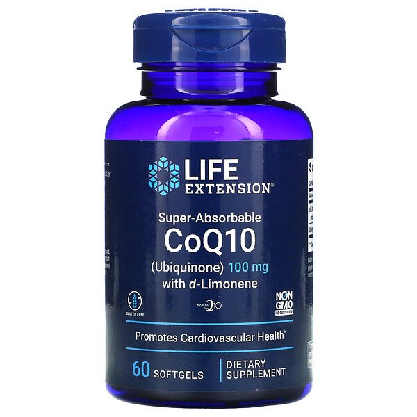 Mua Life Extension Super-Absorbable CoQ10 100 mg 60 Softgels giảm giá rẻ Hà nội TPHCM