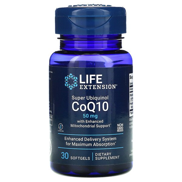 Life Extension Super Ubiquinol CoQ10 with Enhanced Mitochondrial Support 50 mg 30 Softgels 3 Mua Life Extension Super Ubiquinol CoQ10 with Enhanced Mitochondrial Support 50 mg 30 Softgels giảm giá rẻ Hà nội TPHCM