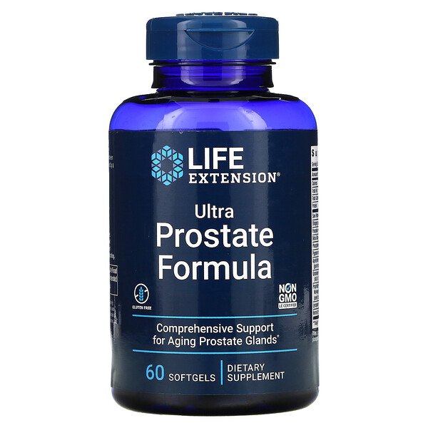 Life Extension Ultra Prostate Formula 60 Softgels 6 life extension ultra prostate formula 60 softgels 78778
