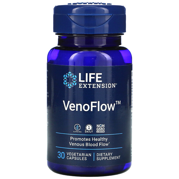 Life Extension VenoFlow 30 viên 3 life extension venoflow 30 vegetarian capsules 71777