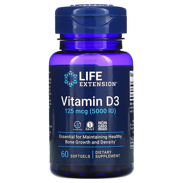 Mua Life Extension Vitamin D3 125 mcg 5