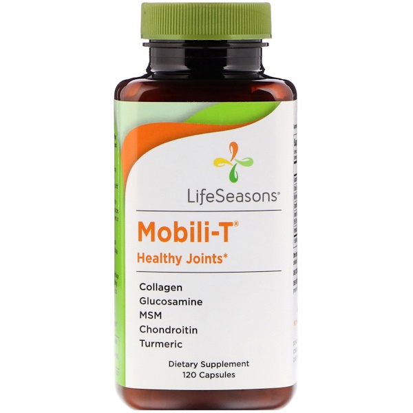 LifeSeasons Mobili-T Healthy Joints 120 viên 3 lifeseasons mobili t healthy joints 120 capsules 83013
