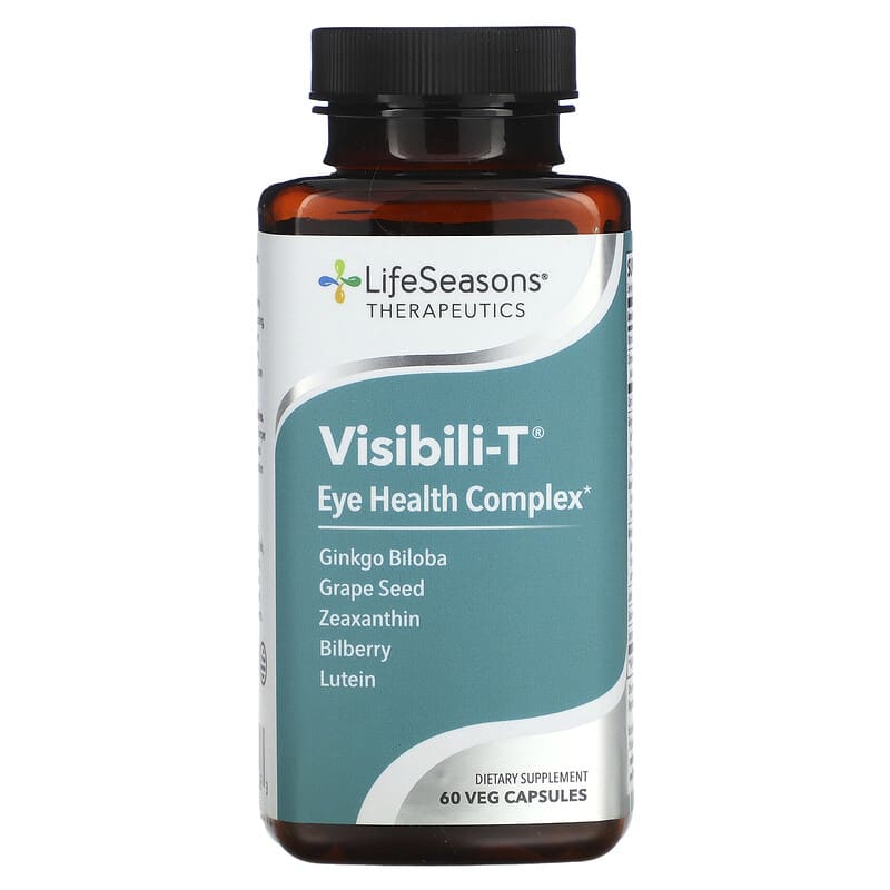 LifeSeasons Visibili-T Eye Health Complex 60 Veg Capsules 3 LifeSeasons Visibili-T Eye Health Complex 60 Veg Capsules 853760002063