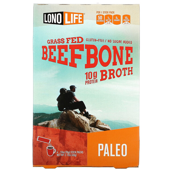 Lonolife Broth Beef Bone Paleo 4 Stick Packs .53 oz (15 g) Each 1 Mua Lonolife Broth Beef Bone Paleo 4 Stick Packs .53 oz 15 g giảm giá rẻ Hà nội TPHCM