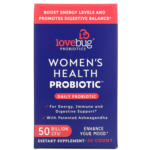 Mua LoveBug Probiotics Women's Health Probiotic Daily Probiotic 50 Billion CFU 30 Count giảm giá rẻ Hà nội TPHCM