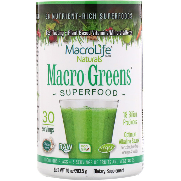 Mua Macrolife Naturals Macro Greens Superfood 10 oz 283.5 g giảm giá rẻ Hà nội TPHCM