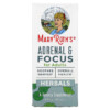 MaryRuth Organics Herbals Adrenal & Focus For Adults 1 fl oz (30 ml) 856645008471