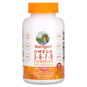 Mua MaryRuth Organics Omega 3-6-7-9 Gummies Peach Mango Apricot Sugar Free 120 Gummies giảm giá rẻ Hà nội TPHCM