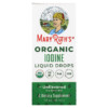 MaryRuth Organics Organic Iodine Liquid Drops Unflavored 1 fl oz (30 ml) 856645008167