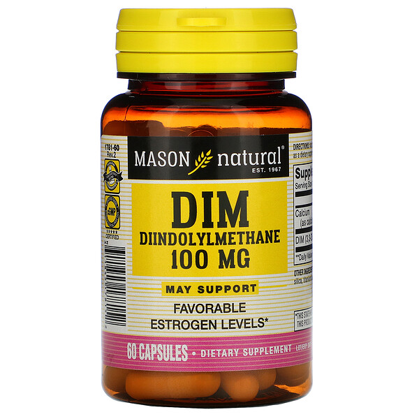 Mason Natural DIM Diindolylmethane 100 mg 60 Capsules 2 Mua Mason Natural DIM Diindolylmethane 100 mg 60 viên giảm giá rẻ Hà nội TPHCM