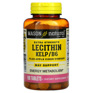 Mua Mason Natural Extra Strength Lecithin Kelp/B6 Plus Apple Cider Vinegar 100 viên giảm giá rẻ Hà nội TPHCM