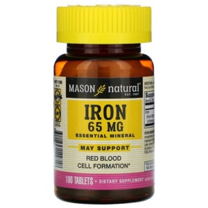 Mua Mason Natural Iron 65 mg 100 viên giảm giá rẻ Hà nội TPHCM