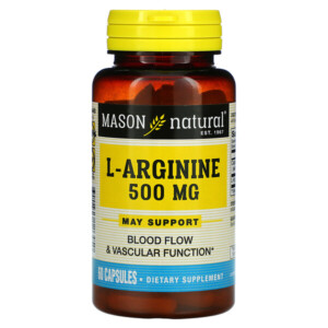 Mua Mason Natural L-Arginine 500 mg 60 viên giảm giá rẻ Hà nội TPHCM