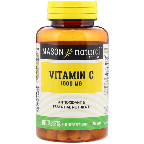 Mason Natural Vitamin C 1,000 mg 100 viên 3 mason natural vitamin c 1 000 mg 100 tablets 80896