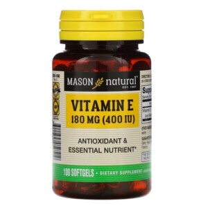 Mua Mason Natural Vitamin E 180 mg 400 IU 100 Softgels giảm giá rẻ Hà nội TPHCM