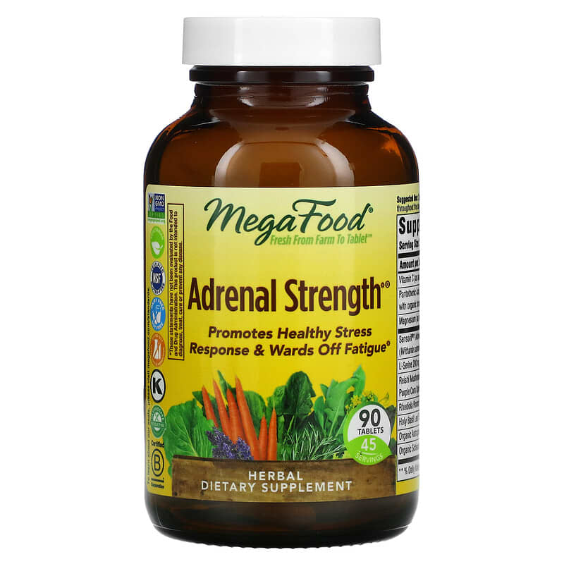 MegaFood Adrenal Strength 90 viên 3 megafood adrenal strength 90 tablets 8969