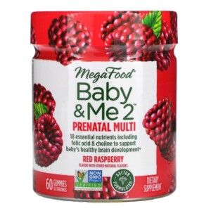 Mua MegaFood Baby & Me 2 Prenatal Multivitamin Red Raspberry 60 Gummies giảm giá rẻ Hà nội TPHCM