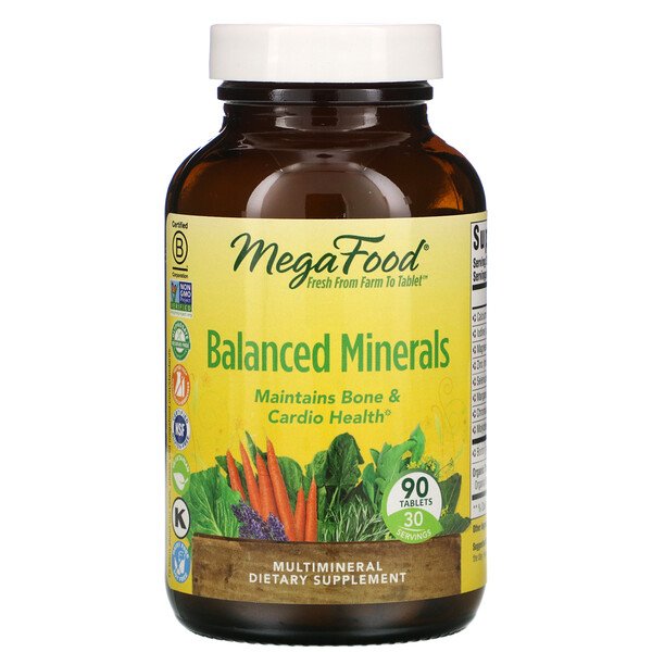 Mua MegaFood Balanced Minerals 90 viên giảm giá rẻ Hà nội TPHCM