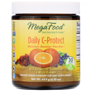 Mua MegaFood Daily C-Protect Nutrient Booster Powder Unsweetened 2.25 oz 63.9 g giảm giá rẻ Hà nội TPHCM