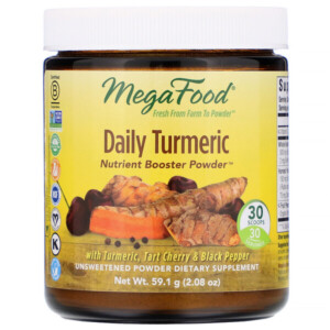 Mua MegaFood Daily Turmeric Nutrient Booster Powder Unsweetened 2.08 oz 59.1 g giảm giá rẻ Hà nội TPHCM