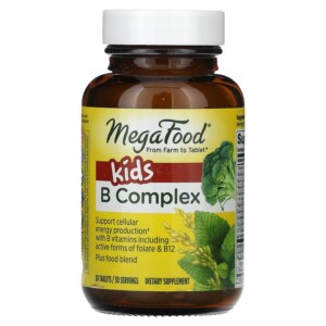 MegaFood Kids B Complex 30 Tablets 051494102756