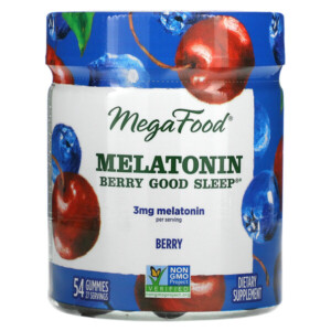 Mua MegaFood Melatonin Berry Good Sleep Berry 1.5 mg 54 Gummies giảm giá rẻ Hà nội TPHCM