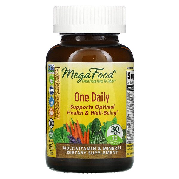 MegaFood One Daily 30 viên 3 megafood one daily 30 tablets 42547