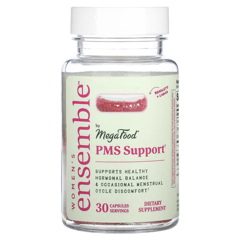 MegaFood Women's Ensemble PMS Support 30 Capsules 3 MegaFood Women's Ensemble PMS Support 30 Capsules 051494105061