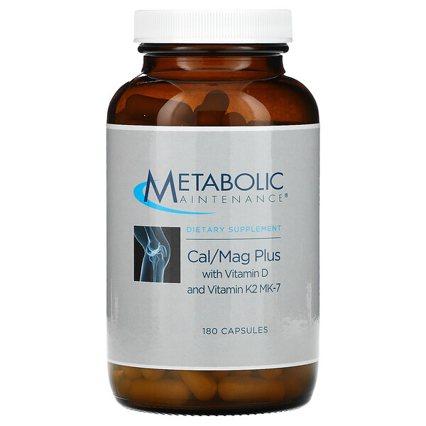 Mua Metabolic Maintenance Cal/Mag Plus with Vitamin D and Vitamin K2 MK-7 180 viên giảm giá rẻ Hà nội TPHCM