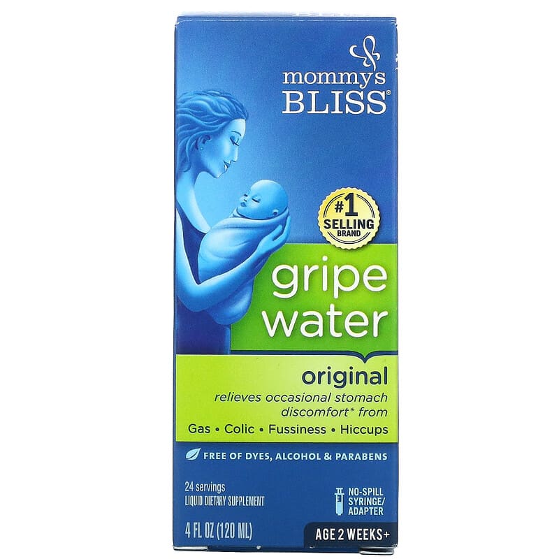 Mommy's Bliss Gripe Water Original Age 2 Weeks+ 4 fl oz (120 ml) 3 Mommy's Bliss Gripe Water Original Age 2 Weeks+ 4 fl oz (120 ml) 679234052996