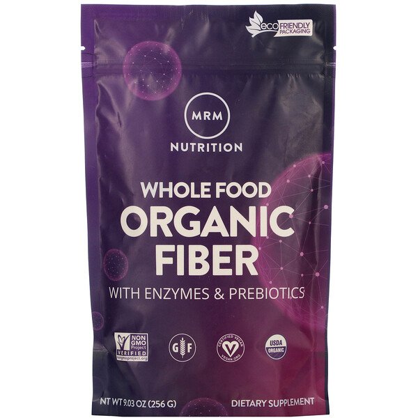 Mua MRM Whole Food Organic Fiber with Enzymes and Prebiotics 9.3 oz 256 g giảm giá rẻ Hà nội TPHCM