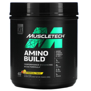 Mua Muscletech Amino Build Tropical Twist 21.64 oz 614 g giảm giá rẻ Hà nội TPHCM