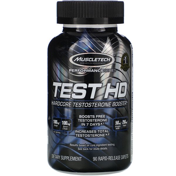 MuscleTech Test HD Powerful Testosterone Amplifier 90 Caplets 2 Mua Muscletech Performance Series Test HD Hardcore Testosterone Booster 90 Rapid-Release Caplets giảm giá rẻ Hà nội TPHCM