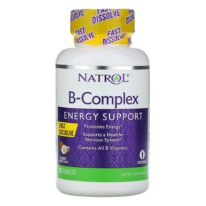 Mua Natrol B-Complex Fast Dissolve Coconut Natural Flavor 90 viên giảm giá rẻ Hà nội TPHCM