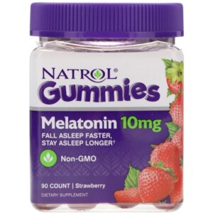 Mua Natrol Gummies Melatonin Strawberry 10 mg 90 Count giảm giá rẻ Hà nội TPHCM
