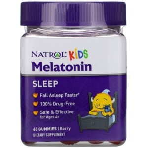 Mua Natrol Kids Melatonin Ages 4+ Berry 60 Gummies giảm giá rẻ Hà nội TPHCM