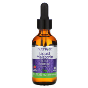 Mua Natrol Liquid Melatonin Sleep Berry Natural Flavor 1 mg 2 oz 60 ml giảm giá rẻ Hà nội TPHCM