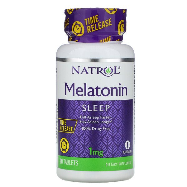 Mua Natrol Melatonin Time Release 1 mg 90 viên giảm giá rẻ Hà nội TPHCM