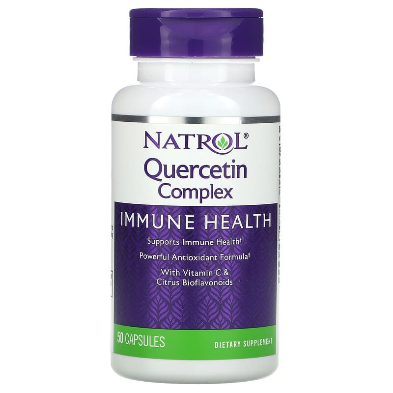 Natrol Quercetin Complex 50 Capsules 3 Natrol Quercetin Complex 50 Capsules 047469009083