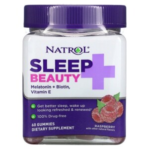 Mua Natrol Sleep + Beauty Raspberry 60 Gummies giảm giá rẻ Hà nội TPHCM