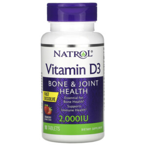 Mua Natrol Vitamin D3 Bone & Joint Health Strawberry 2
