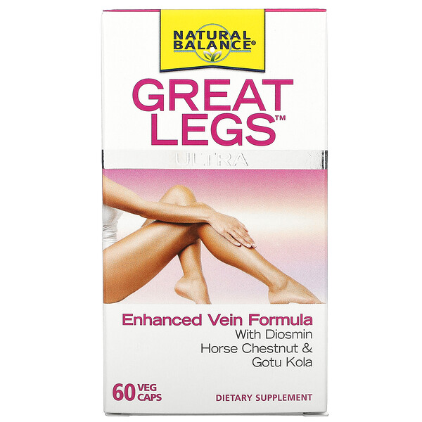 Mua Natural Balance Great Legs Ultra Enhanced Vein Formula 60 Veg Caps giảm giá rẻ Hà nội TPHCM