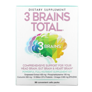 Mua Natural Factors 3 Brains Total 30 Convenient Cello Packs giảm giá rẻ Hà nội TPHCM