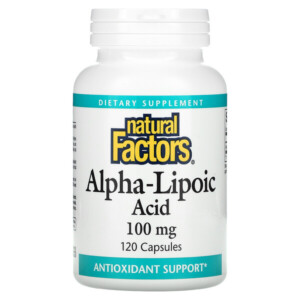 Mua Natural Factors Alpha-Lipoic Acid 100 mg 120 viên giảm giá rẻ Hà nội TPHCM
